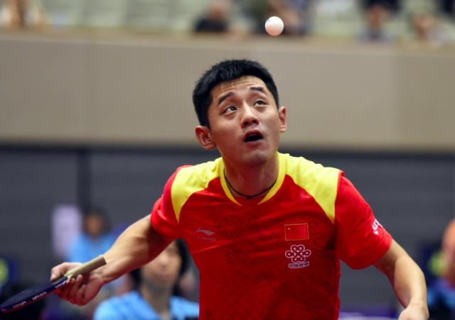 -中国队鏖战瑞典队，张继科关键制胜